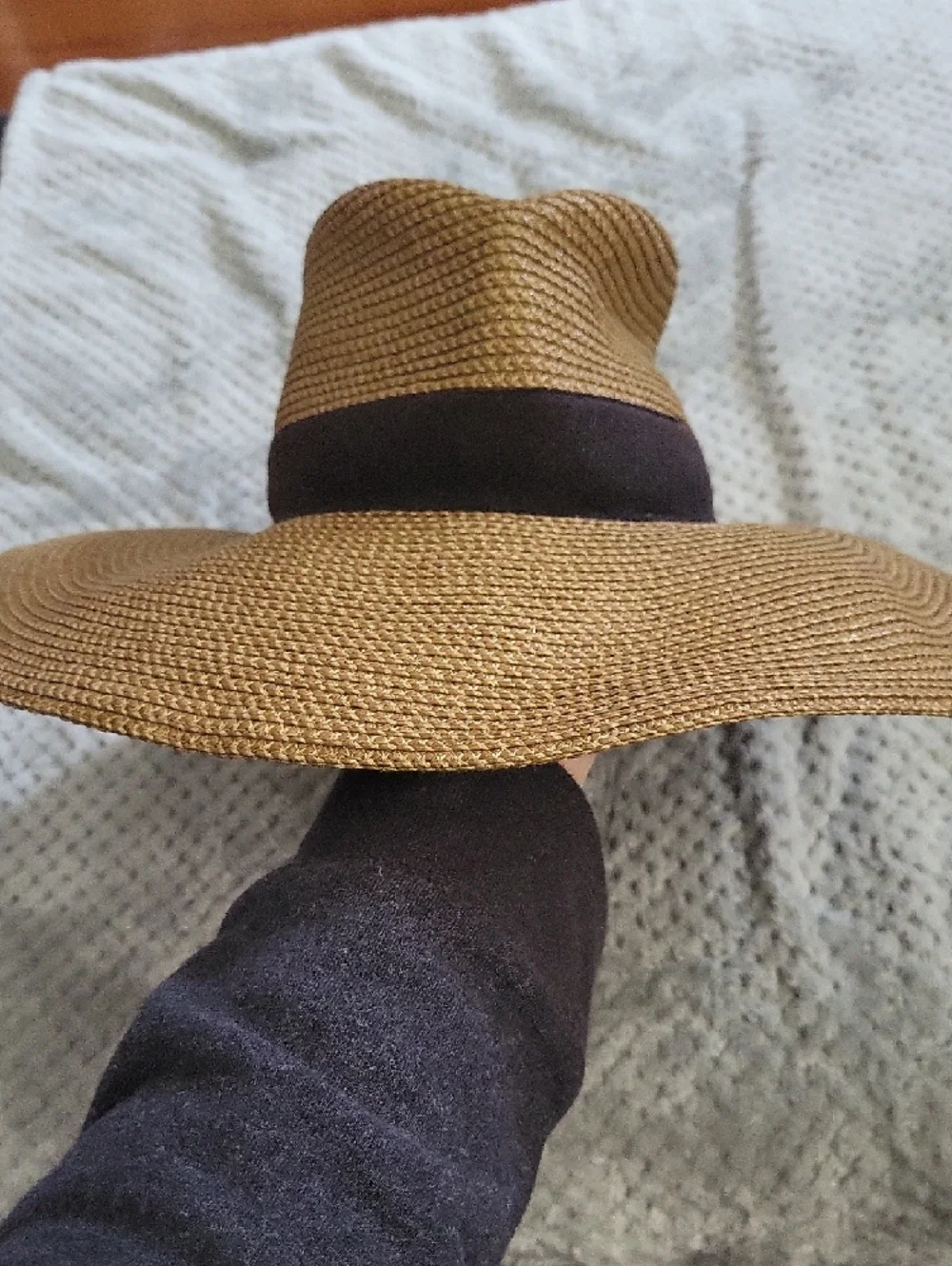 Eric Javits Fedora Daphne Straw Hat One Size - Picture 2 of 7